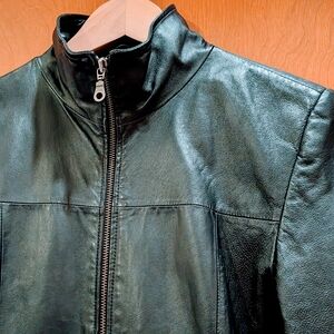 Like New! Vintage 90s Leather Duster